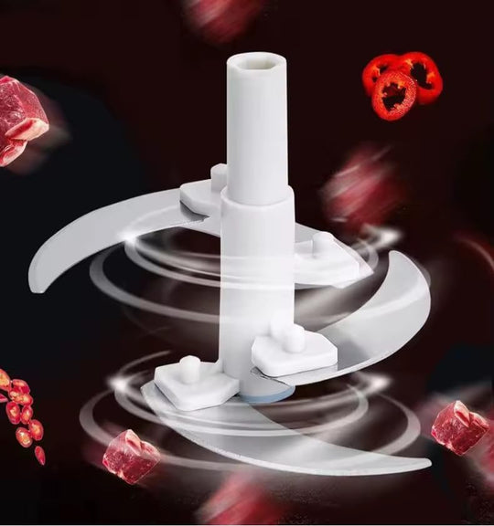 VIGOR Manual Food Chopper - 1.5L Push-Down Vegetable & Meat Cutter (MOQ 10 Sets)