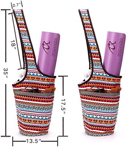 Yoga Mat Bag with Large Size Open Pocket (MOQ 10 Pcs)