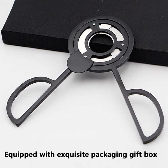 Cutter Stainless Steel Sharp Double Cut Blade Luxury Guillotine Scissors (MOQ 10 Sets)
