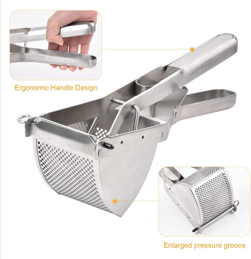 Potato Ricer Triangle Stainless Steel Potato Masher (MOQ 10 Sets)