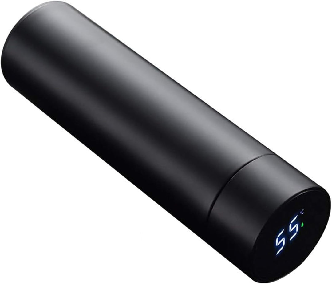Steel Vacuum Flask,Travel Mug with Smart LCD Touch Screen, Keep Hot Or Cold