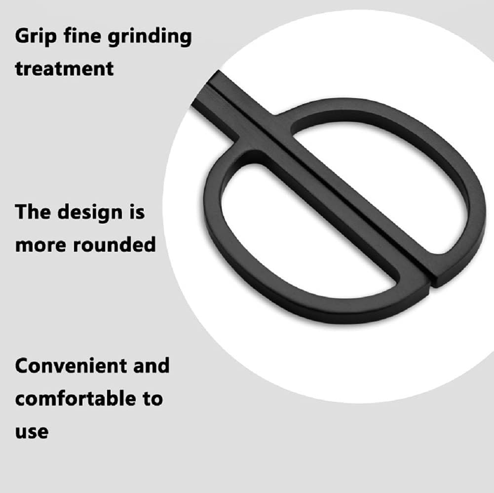 Cutter Stainless Steel Sharp Double Cut Blade Luxury Guillotine Scissors (MOQ 10 Sets)