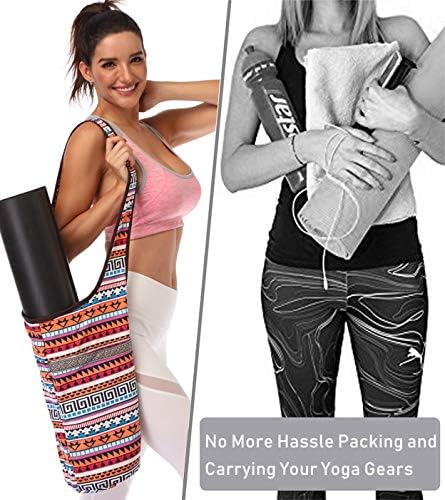 Yoga Mat Bag with Large Size Open Pocket (MOQ 10 Pcs)