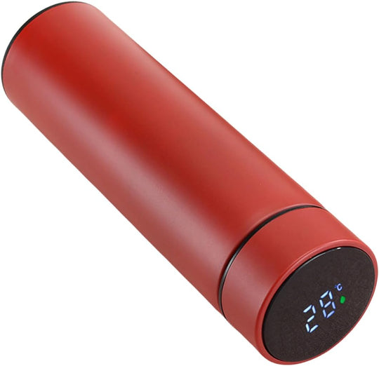 Steel Vacuum Flask,Travel Mug with Smart LCD Touch Screen, Keep Hot Or Cold
