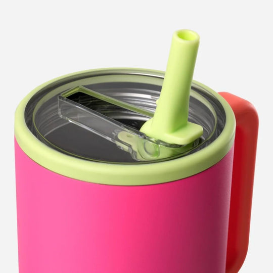 Stainless Steel Tumbler with Handle Straw Vacuum Insulated