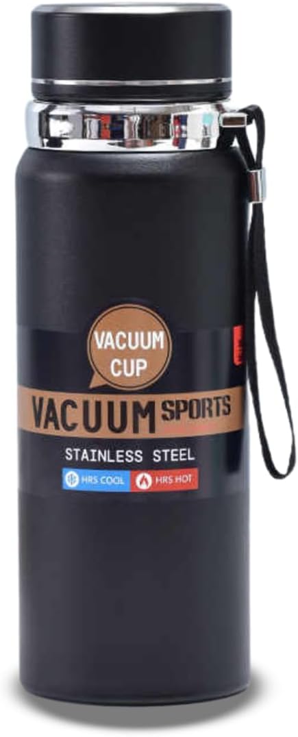 Stainless Steel Water Bottle, Double Walled & Vacuum Insulated,1000ml with temp display (MOQ 10 Sets)