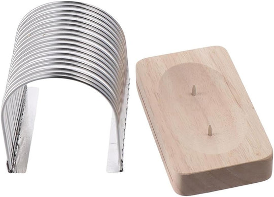 Stainless Steel Bread Slicer- Bread Slicer for Homemade Bread-Kitchen Baking Tools (MOQ 10 Sets)