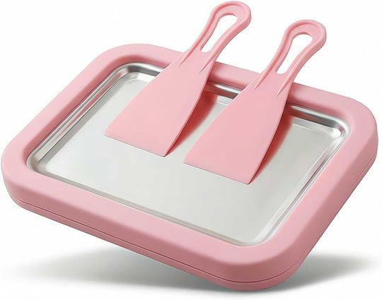 Stainless Steel Freezing Plate for Rolled Ice Cream (MOQ 10 sets)