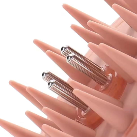 Hair Oil Applicator Scalp Massager Brush Hair Care Dispenser Oil Massage Brush