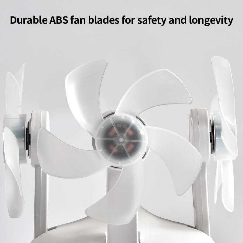 Plug-in Smart Ceiling 4 Blades Fan with Remote, 60W 3-Color Dimmable LED (MOQ 10 Sets)