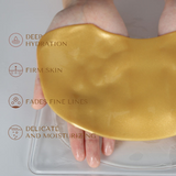 Gold 24k collagen neck mask sheet patch Moisturizer lifting anti wrinkle