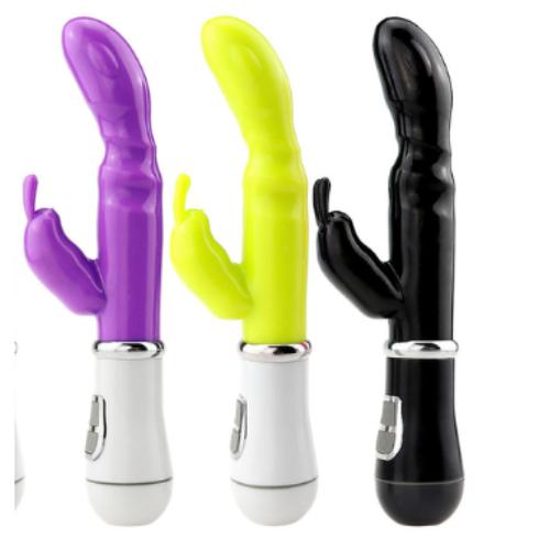 Rabbit ear ticking dildo with 10 Speed Performance