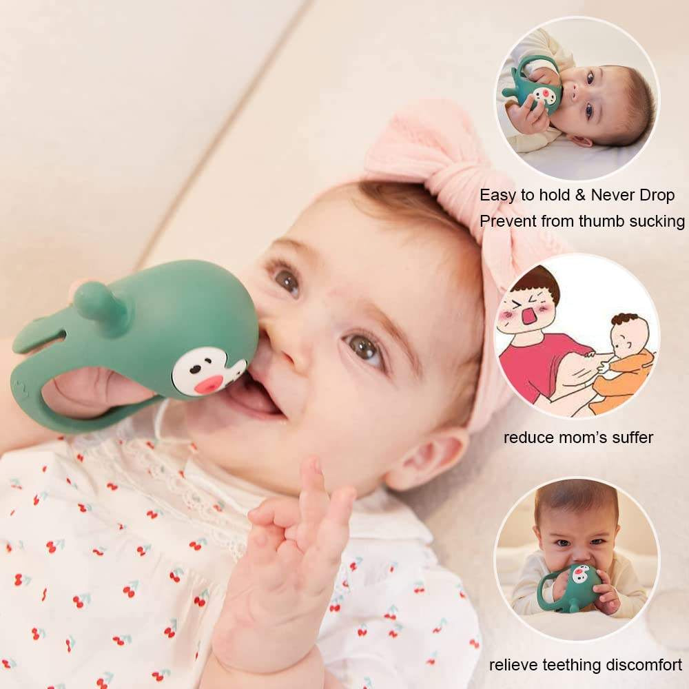 Teething Toy for Infants & Babies, Teethers for Babies 3-6 Months(Bulk 3 Sets)