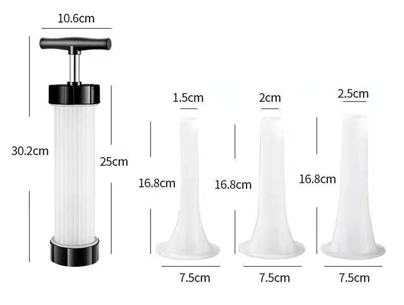 Meat Sausage Stuffer Filler Hand Operated Salami Maker