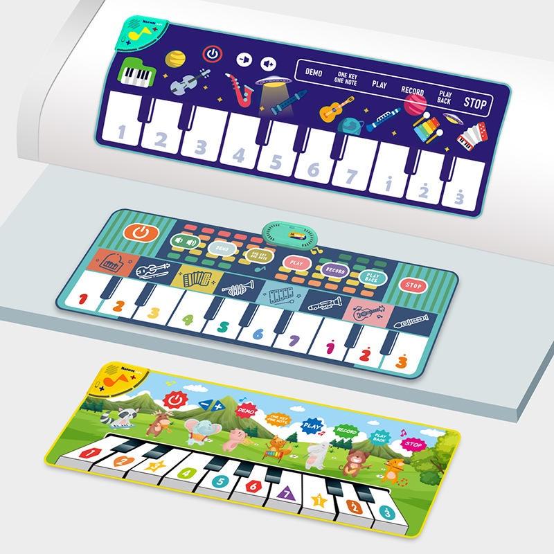 Children's Piano Music Blanket Interactive Early Education Dance Mat A Variety of Musical Educational Toys