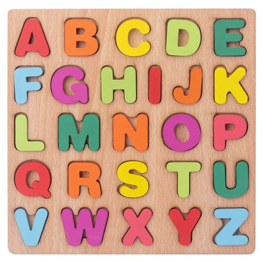 Preschool Learning Toys for Kids, Educational Name Puzzle Gift for Boys and Girls Wooden Puzzles