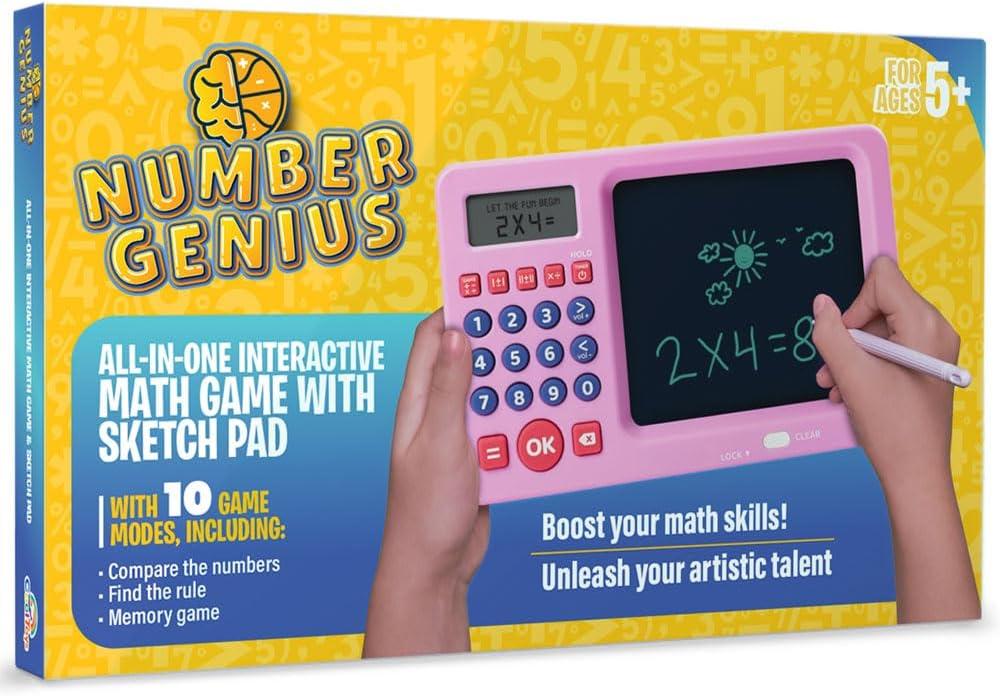 Interactive Electronic Math Game with Sketch Pad Educational Math Learning Games for Kids