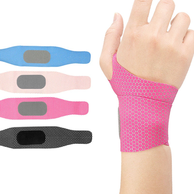 Breathable Wrist Band Adjustable velcro straps Stabilizer Ultra Thin Wrist Brace Support for Carpal Tunnel(Bulk 3 Sets)