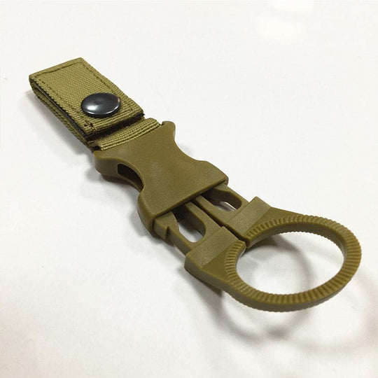 Outdoor Hiking Portable Nylon Buckle Hook Hanging Buckle Mineral Water Bottle Clip