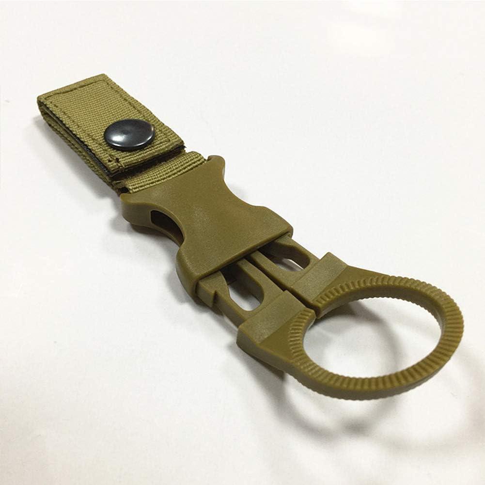 Outdoor Hiking Portable Nylon Buckle Hook Hanging Buckle Mineral Water Bottle Clip(10 Pack)