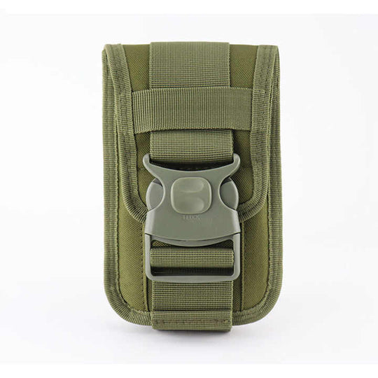 Universal Compact Nylon Waist Bag Pouch Fasten Lock Card Holder Organizer Combo Gear Keeper, Outdoor EDC Sport Nylon Phone Case Hunting Molle Pouch