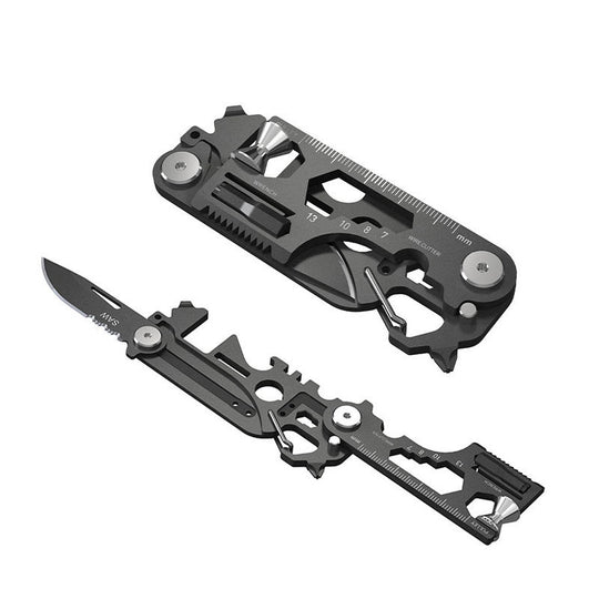 Folding Slim Compact Multi Tool Pocket Knives for Camping Fishing, Everyday Carry All IN ONE Tools