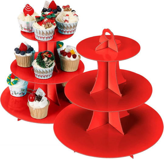 Cupcake Stand, Cake Stand holder, Tiered DIY Cupcake Stand Tower(Bulk 3 Sets)