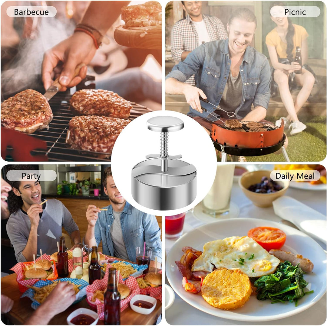 High Quality Hamburger Patty Maker Press Griddle Kit for Flat Top Grill