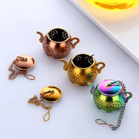 Tea Infuser For Loose Tea Stainless Steel Reusable Strainer Filters Ball For Tea Steeper Flavoring Spices Seasonings(Bulk 3 Sets)