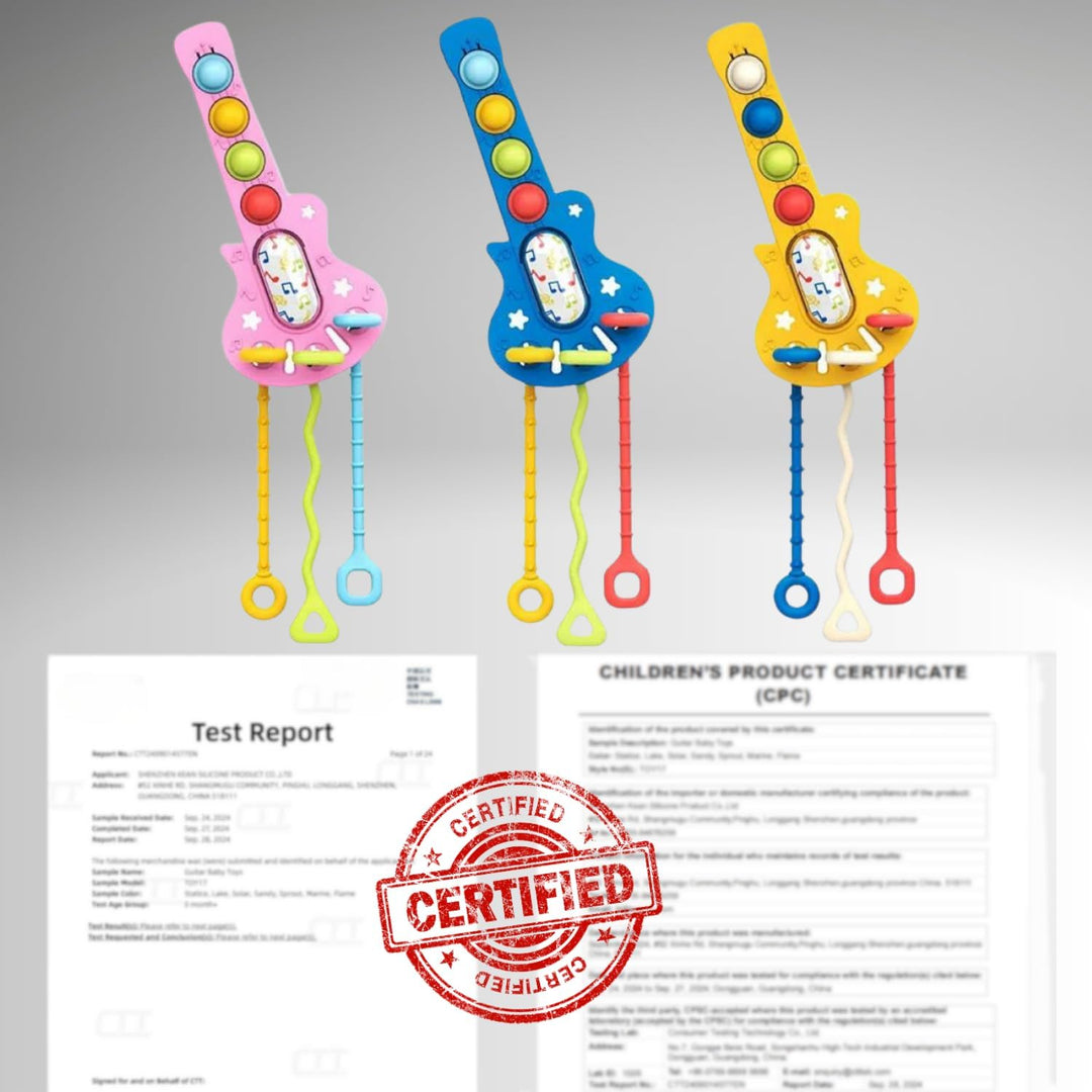 Montessori Pull String Toy activity Fidget Toy for Babies (MOQ 10 Sets)