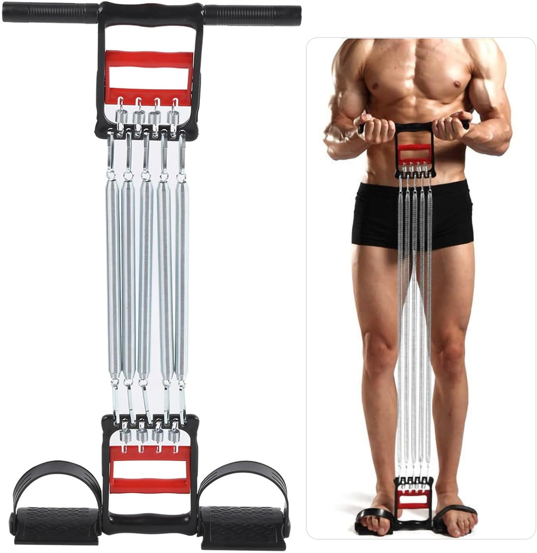 3 in 1 Chest Clip Muscle Pedal Spring Chest Expander , Pedal Puller (MOQ 10 Sets)