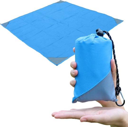 Foldable Lightweight Beach Mat Waterproof Picnic Sleeping Mat (MOQ 10 Sets)