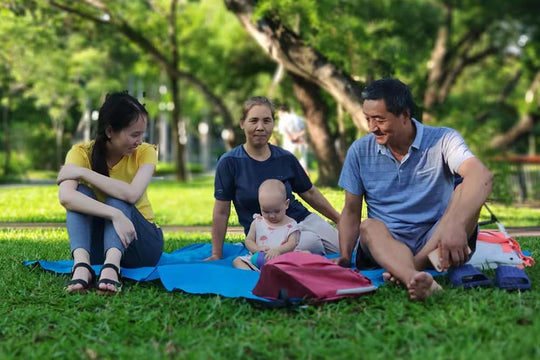 Foldable Lightweight Beach Mat Waterproof Picnic Sleeping Mat (MOQ 10 Sets)