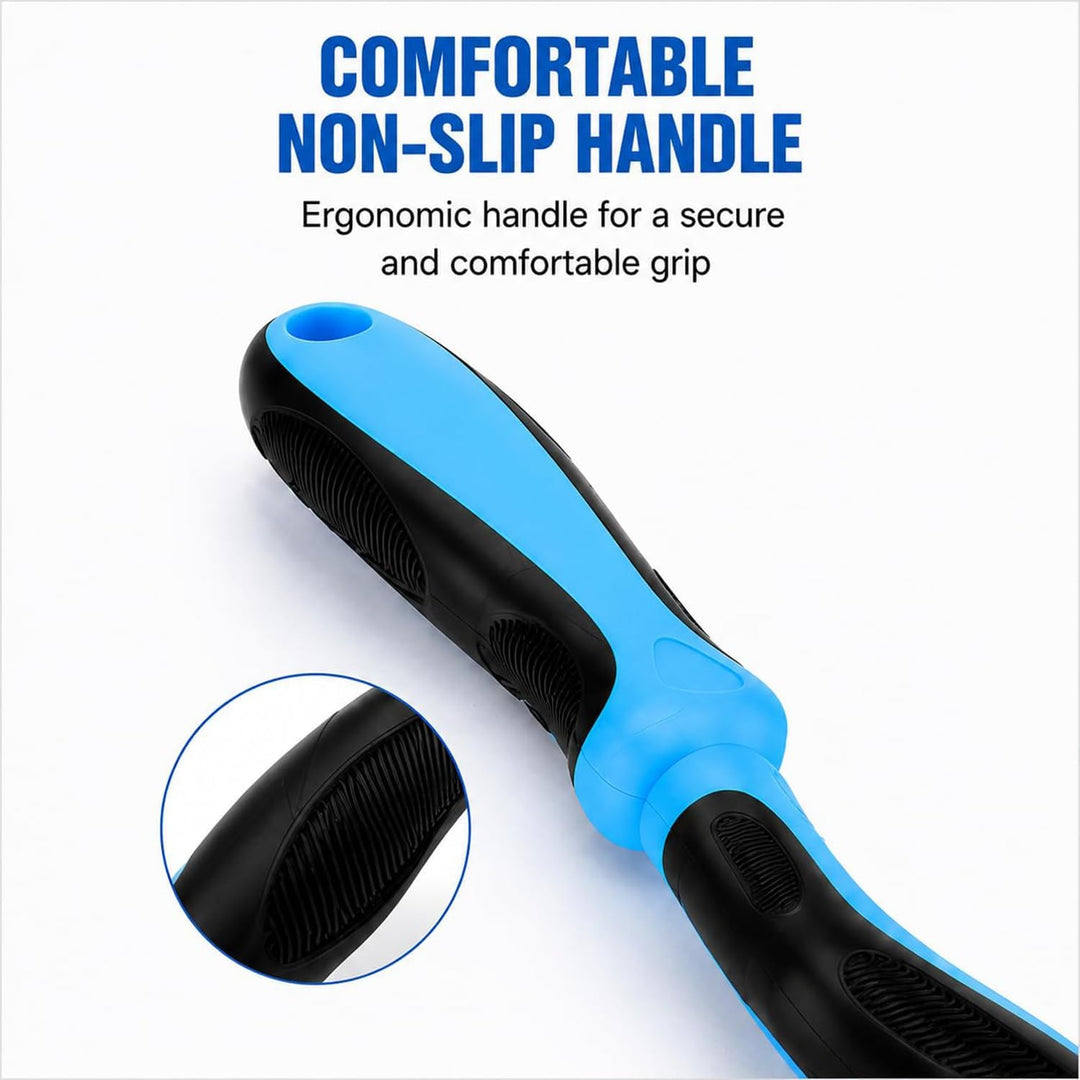 Dog & Cat Detangling Comb – Pet Grooming Brush for Knots & Tangled Fur