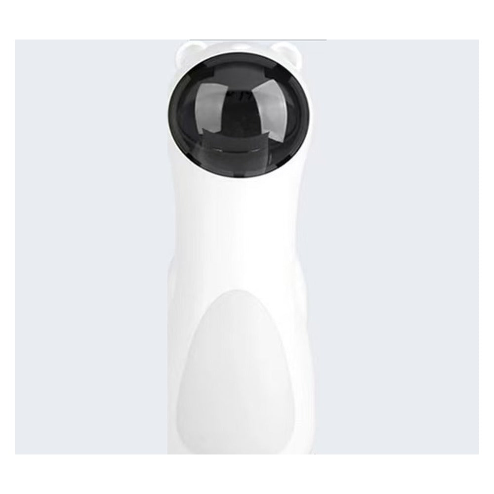 Close-up of the white VIGOR automatic cat laser toy