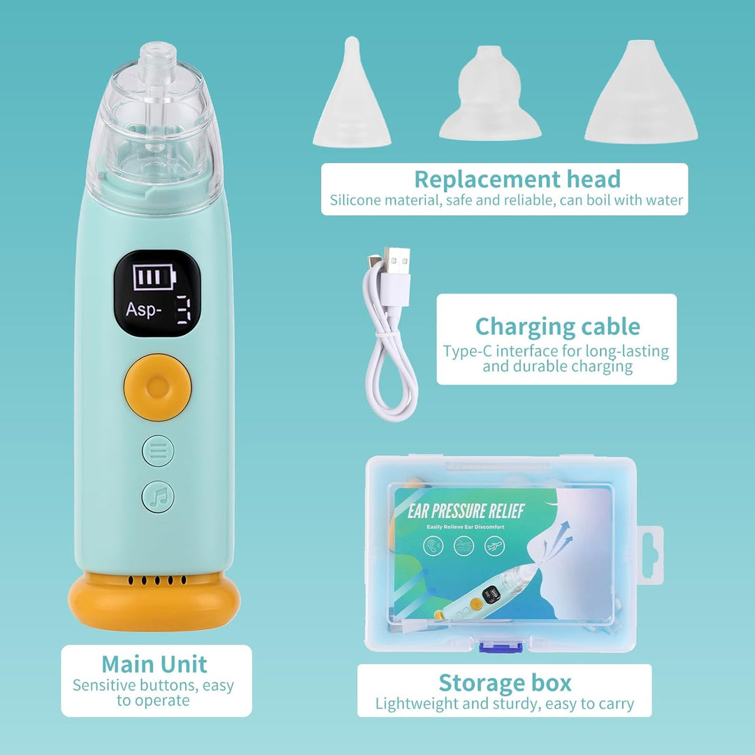 Eustachian Tube Unclogger Ear Pressure Relief Device Tube Exerciser for Air Travel (MOQ 10 Sets)