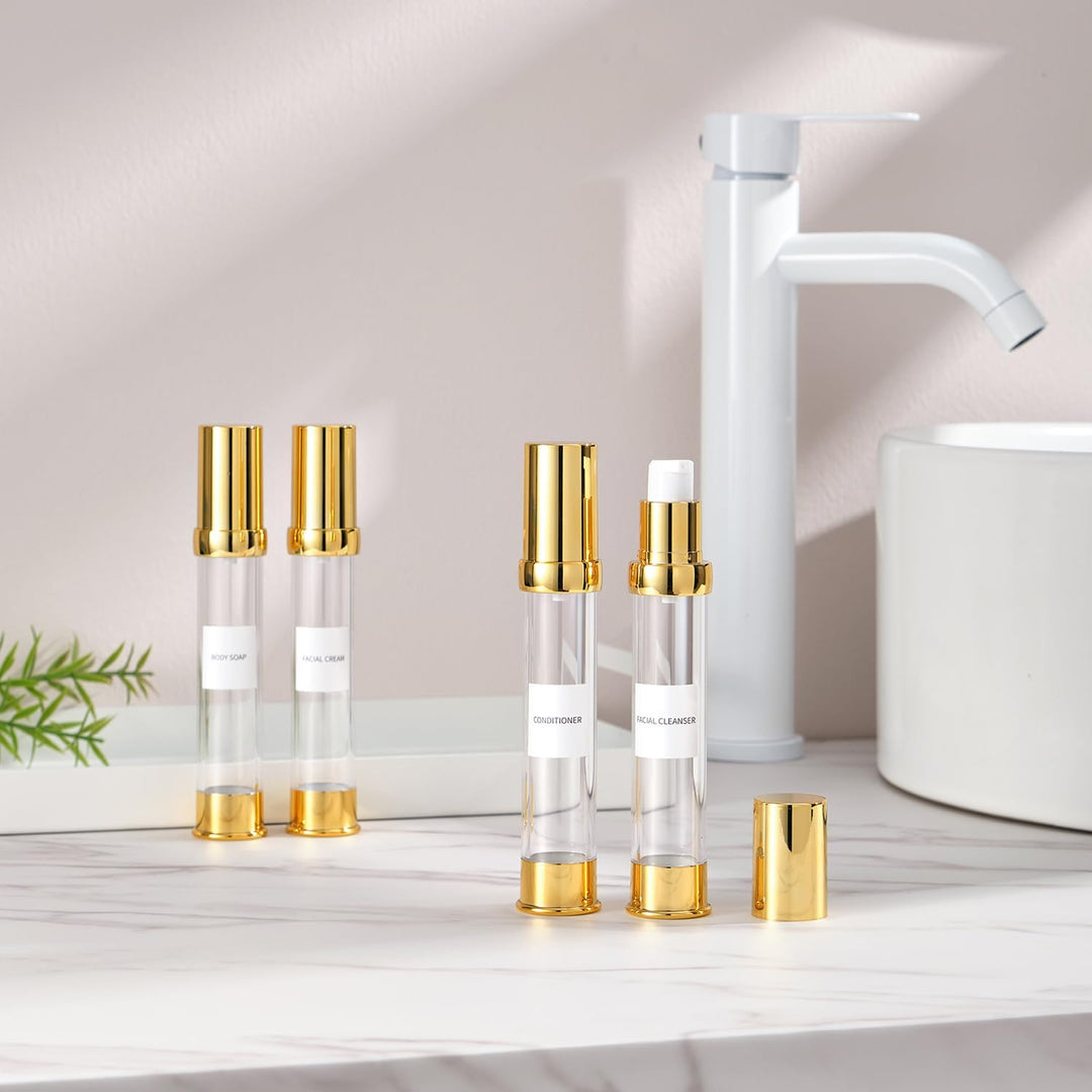Vacuum Bottles for Liquids Refillable Empty Cosmetic Pump