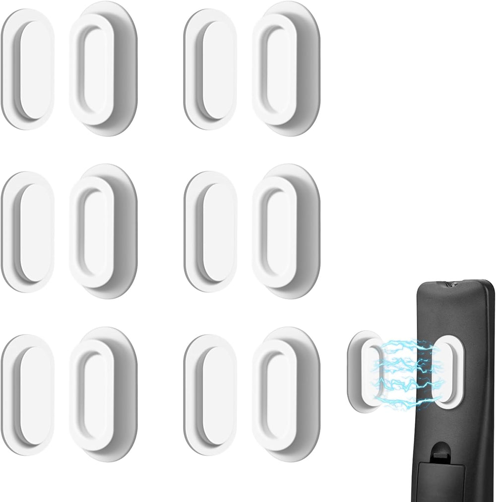 Silicone Magnetic Remote Holder – Wall-Mounted Organizer for TV, Fan & Air Conditioner Remotes