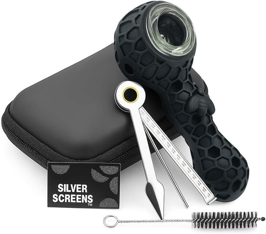 Portable Pipe Complete Set, Easy Carrying Starter Pipe Kit with Accessories,Premium Pipe Gift Set (MOQ 10 Sets)