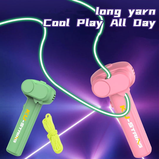 The dark loop rope launcher propeller,Hand Held Novelty Fun LED