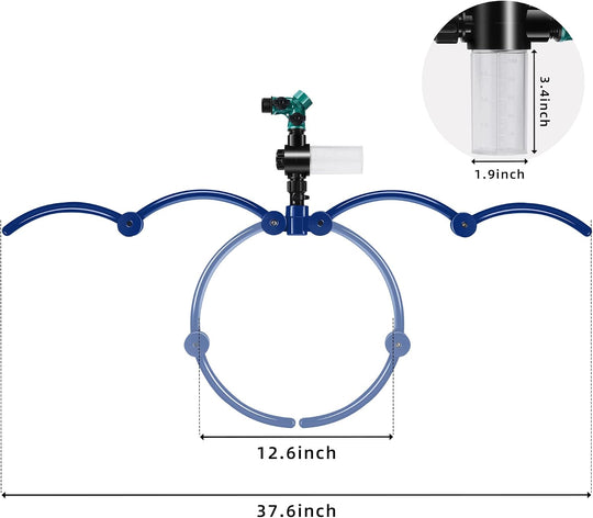 Deep Root Watering Ring – Outdoor Sprinkler 360° System