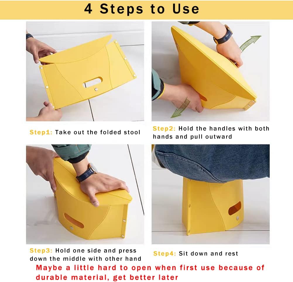 Multifunctional Portable Chair Home Travel Outdoor Portable Folding Stool Hand Basket Folding Stool (MOQ 10 Sets)