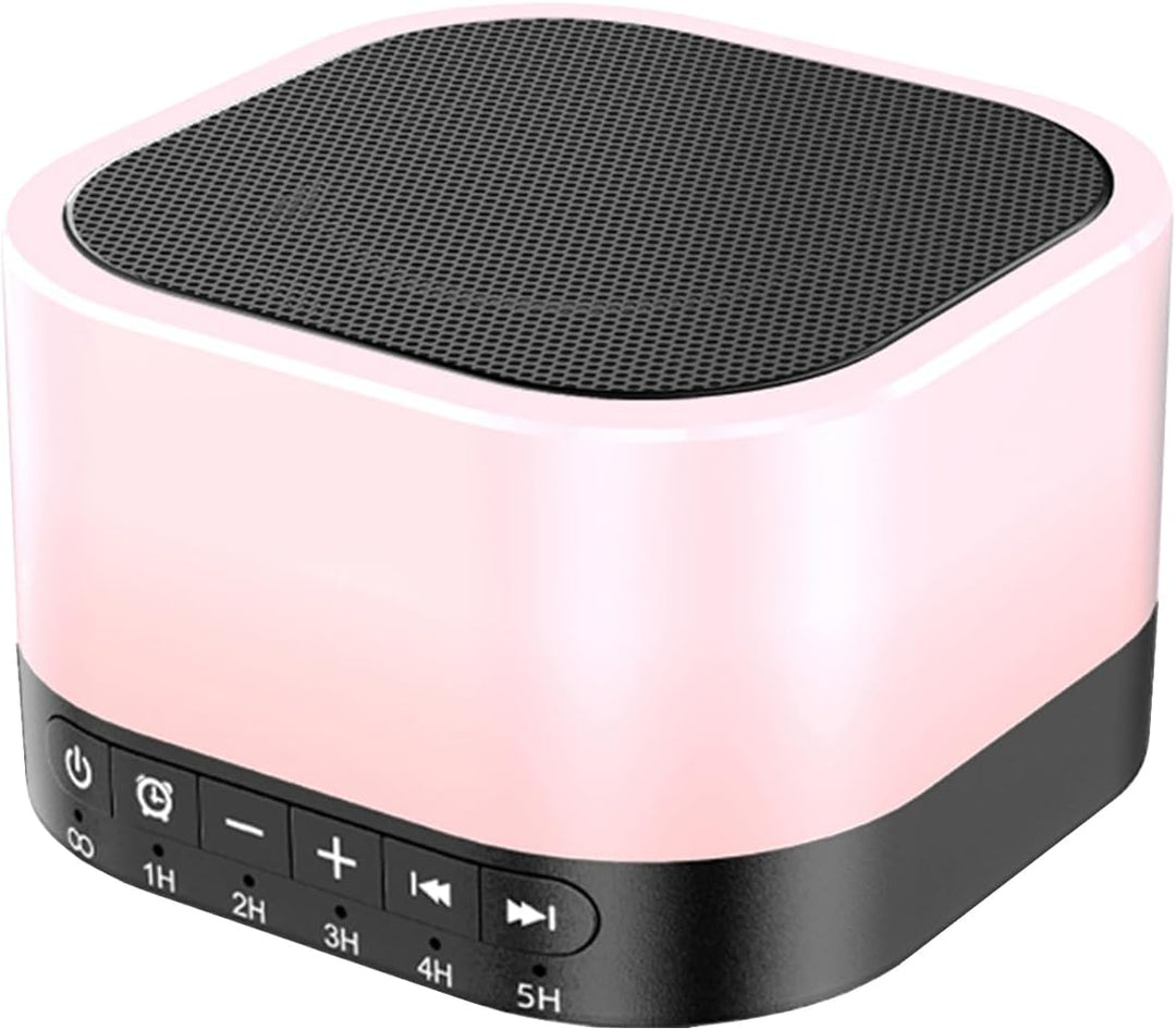 Sound Machine White Noise Machine with 25 Soothing Sounds 12 Colors Light with 10 Adjustable Levels (MOQ 10 Sets)