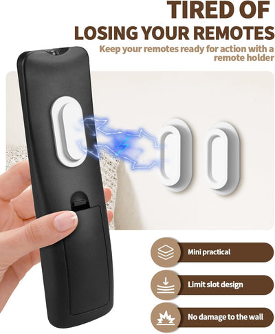 Silicone Magnetic Remote Holder – Wall-Mounted Organizer for TV, Fan & Air Conditioner Remotes (MOQ 10 Sets)