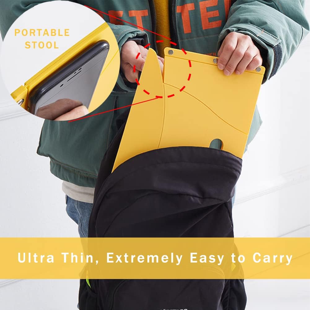 Multifunctional Portable Chair Home Travel Outdoor Portable Folding Stool Hand Basket Folding Stool (MOQ 10 Sets)