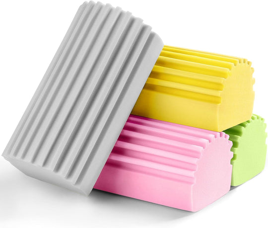 Damp Clean Duster Sponge, Reusable Magic Dusting Sponge Brush