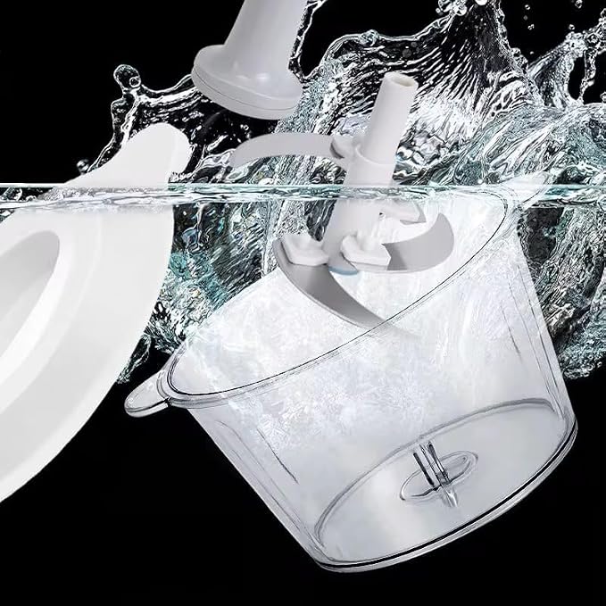 VIGOR Manual Food Chopper - 1.5L Push-Down Vegetable & Meat Cutter (MOQ 10 Sets)