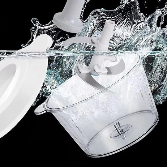 VIGOR Manual Food Chopper - 1.5L Push-Down Vegetable & Meat Cutter (MOQ 10 Sets)