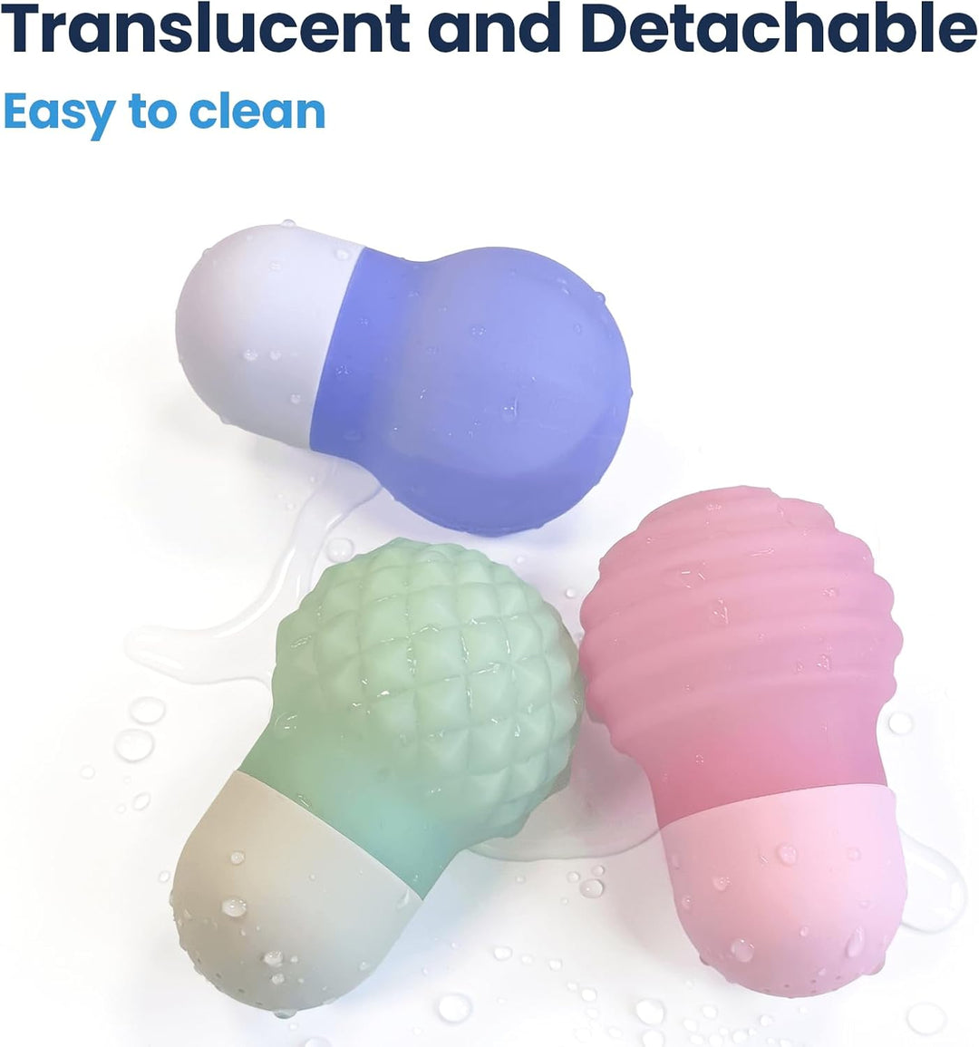 Toddler Sensory Bath Toys – Soft Silicone Water Squeezing Toys for Ages 1-3