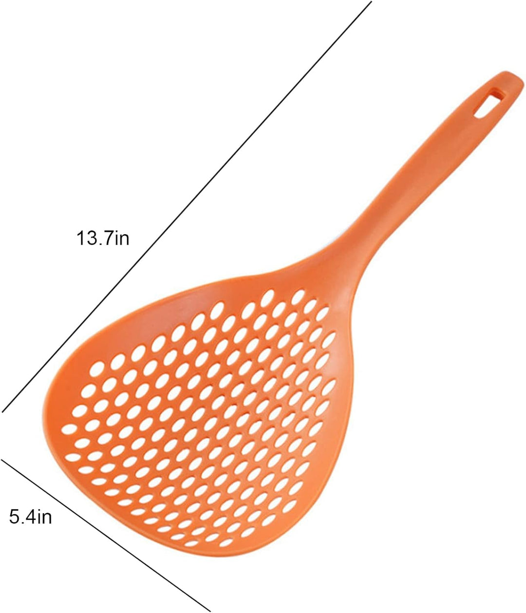 Food Strainer Scoop Colanders Slotted Pasta Spoon
